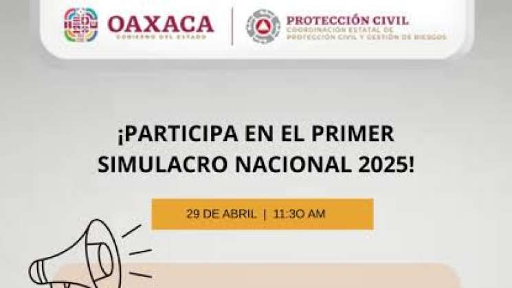 Convoca PC a municipios e instituciones públicas al simulacro 