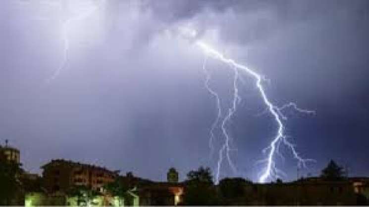 Lluvias con tormentas eléctricas y rachas de viento en Oaxaca 