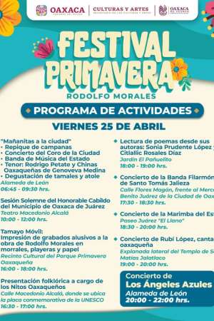 Invita Ray Chagoya a celebrar 493 aniversario de Oaxaca de Juárez