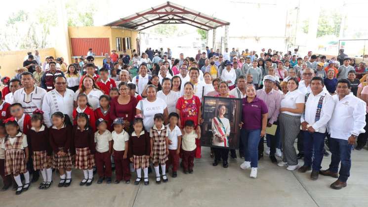 Recibe Asunción Cuyotepeji respaldo del Gobernador Salomón Jara