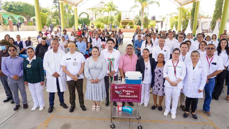 Arranca SSO Primera Semana Nacional de Vacunación 2025