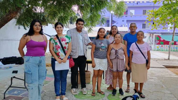 Realiza INE simulacro de elección judicial en Puerto Escondido 