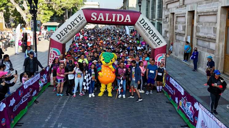 Un éxito la carrera atlética de la campaña Bidao Tsia 
