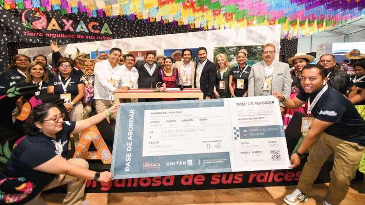 Anuncia Gobierno de Oaxaca ruta Dallas – Puerto Escondido 