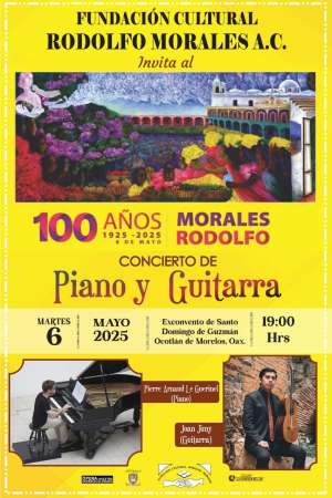 Fundación Rodolfo Morales invita a festejar sus 100 años 