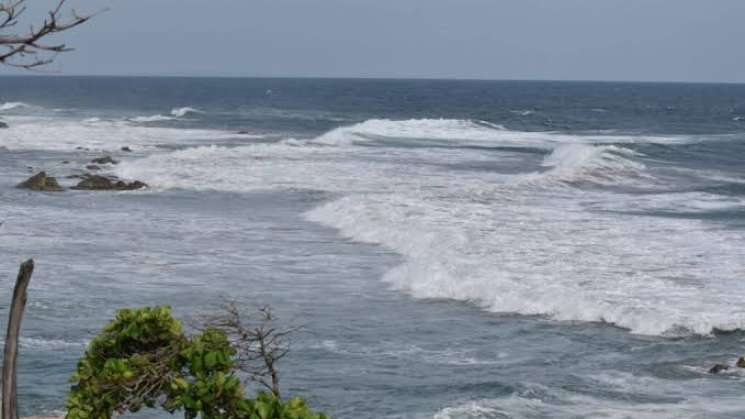Alerta Protección Civil por evento de mar de fondo en la costa 