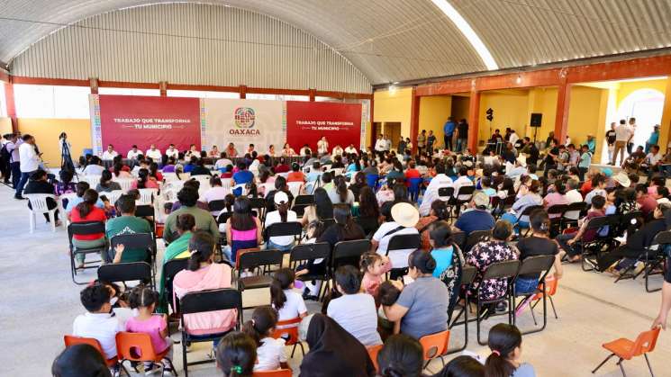 Responde Primavera Oaxaqueña a necesidades de San Mateo Nejápam 