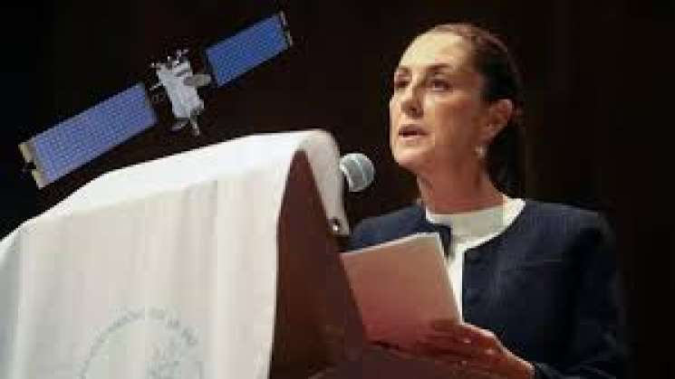 Sheimbaum anuncia lanzamiento de satélite para internet en México