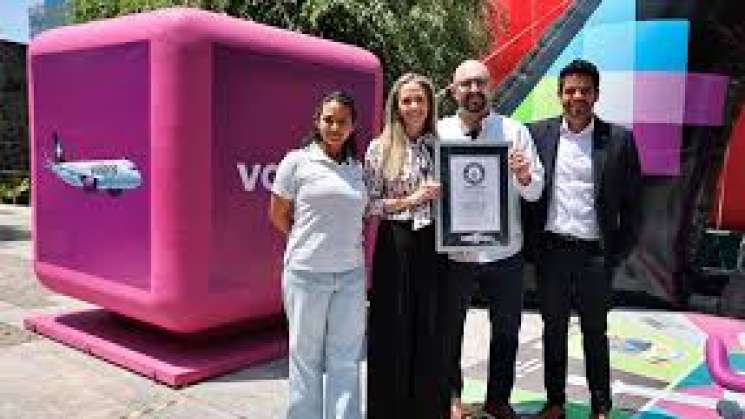 Primer Récord de Guinness para aerolínea mexicana Volaris
