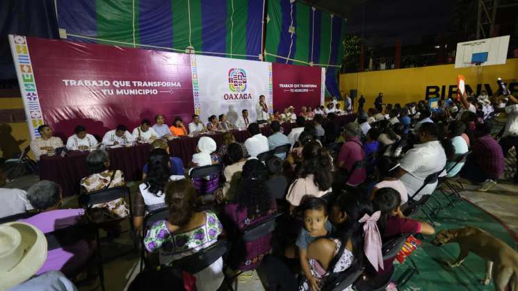 Primavera Oaxaqueña impulsa obras en San Miguel Tlacamama