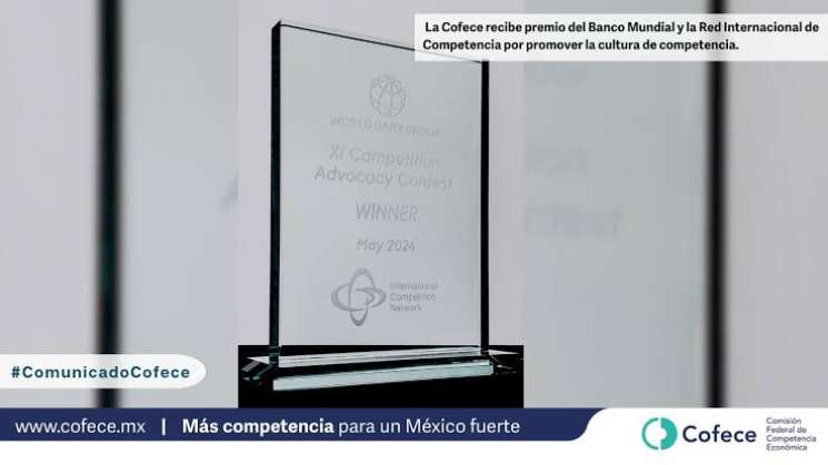 Recibe México reconocimiento por combatir corrupción en medicinas