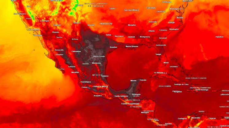 Inicia Ola de Calor en México con temperaturas de 35 a 45 °C