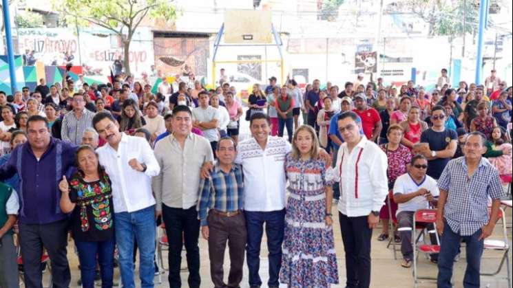 Instala Salomón Jara Asambleas Comunitarias en Oaxaca de Juárez 