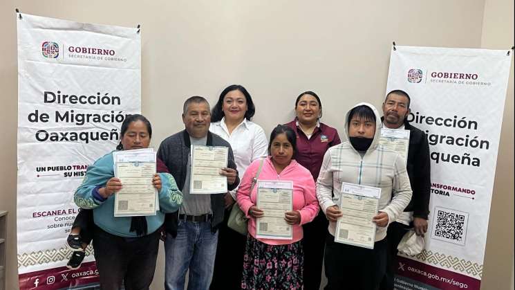 Continúa apoyo a trámites de doble nacionalidad para oaxaqueños 