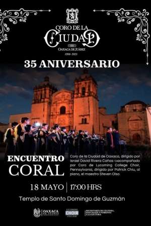 Con concierto celebra Coro de la Ciudad 35 años 