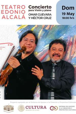 Acuarela, concierto gratuito con Omar Guevara y Héctor Cruz