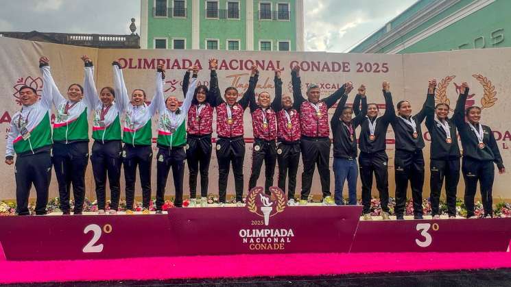Medallas de Oro para Oaxaca en las Olimpiadas Nacionales
