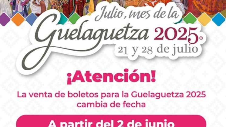 Sectur suspende venta de boletos de la Guelaguetza 2025
