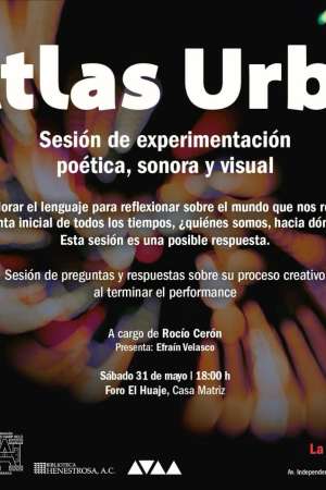 La poeta Rocío Cerón presenta Atlas Urbe en Oaxaca