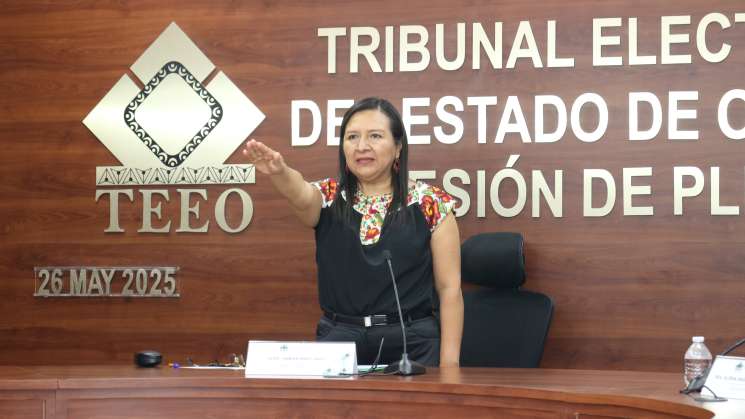 Sandra Pérez Cruz electa como magistrada presidenta del TEEO
