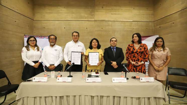 IEEPCO firma convenio de colaboración con el AGEO