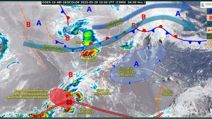 Pronotican primera  Depresión Tropical en Guerrero