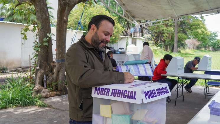 Trascurre en paz social jornada electoral judicial: Romero López