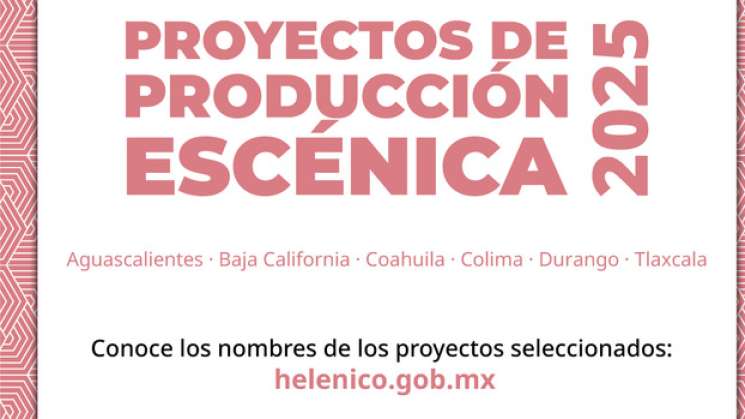 SC da a conocer selección de Proyectos Escénicos 2025
