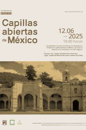 Conferencia sobre las Capillas abiertas de México