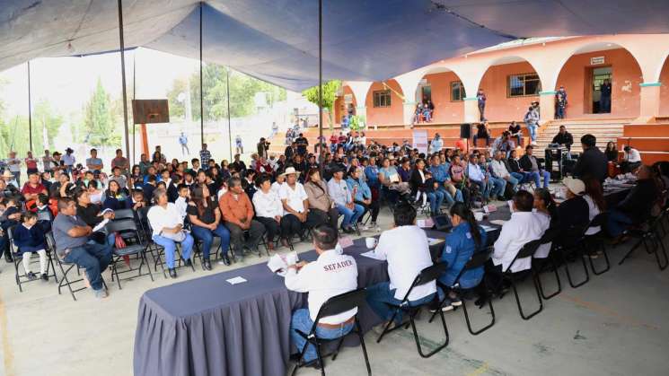 5 mdp para obras y programas sociales en Santiago Huaucllilla: SJ