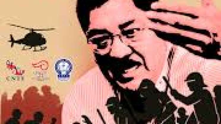 Realizan marcha conmemorativa a 19 años del fallido desalojo 