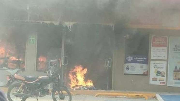 Incendios en Juchitán en respuesta a la Operación Sable