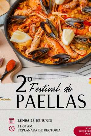 Facultad de Gastronomía te invita al Festival de Paellas