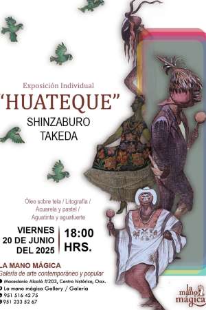 Invitan a la exposición Huateque de Shinzaburo Takeda