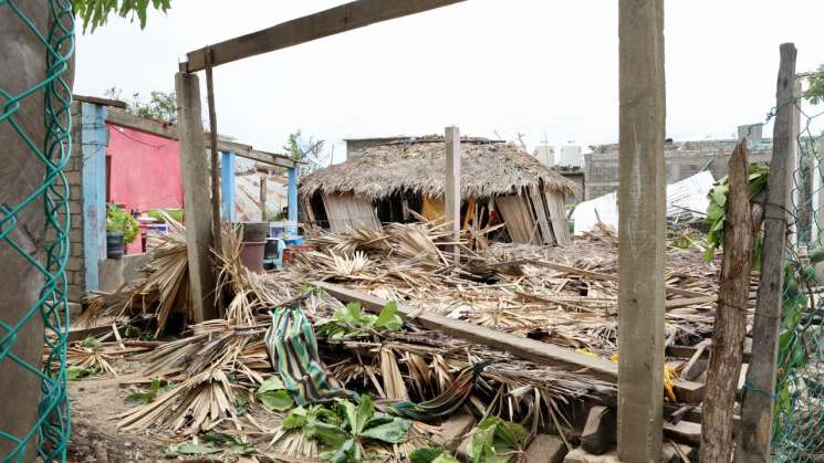 Diez municipio de la Costa con daños graves en vivienda