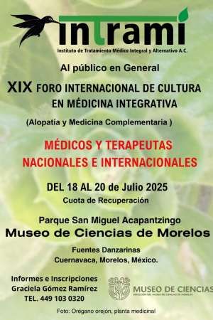 XIX Foro Internacional de Cultura en Medicina Integrativa 