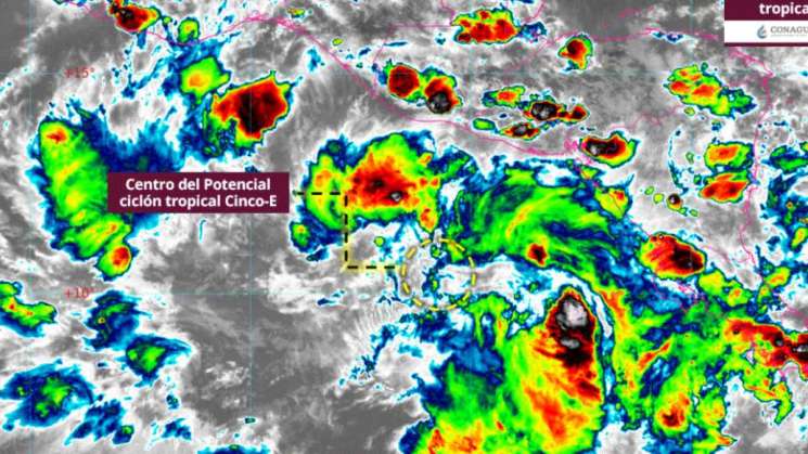 Se forma posible nuevo ciclón tropical en el Pacífico:Conagua