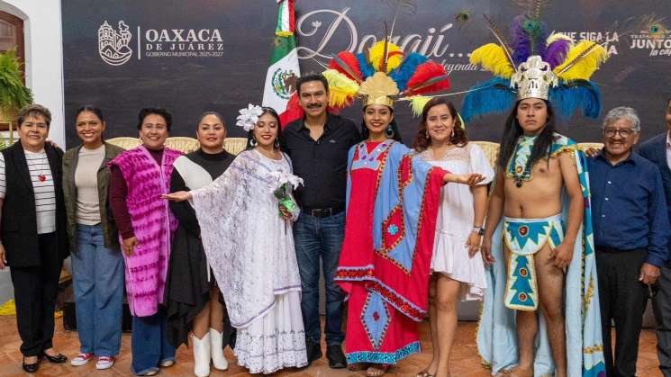 Ray Chagoya anuncia Festival Culturas Vivas y Donají.La Leyenda
