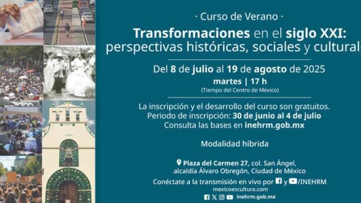 Convocan al Curso  de Verano Transformaciones del Siglo XXI