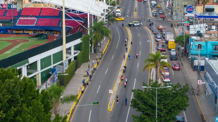 Acceso oriente de la capital luce nuevo rostro con Tequio Vecinal