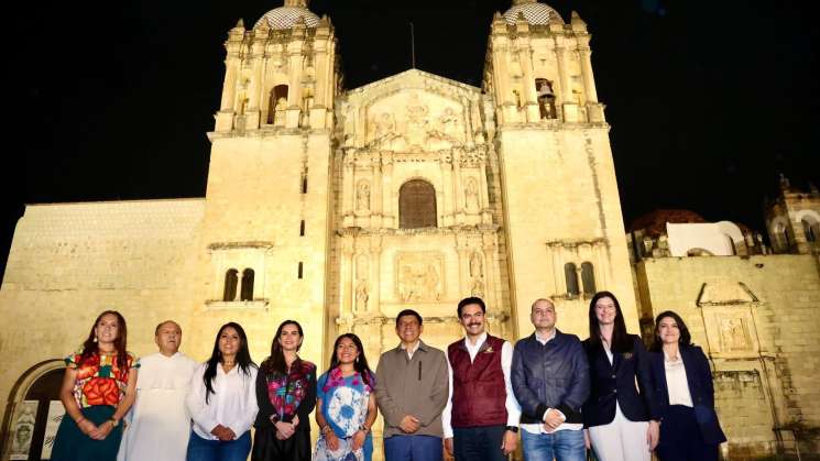 Templo de Santo Domingo expone su esplendor con nueva iluminación