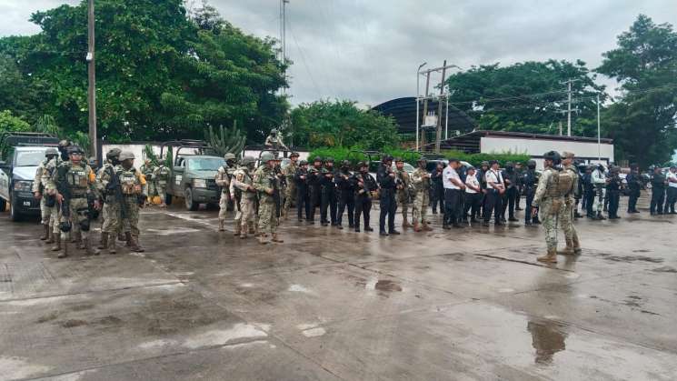 Operativo Sable logra 70 detenciones en Juchitán de Zaragoza