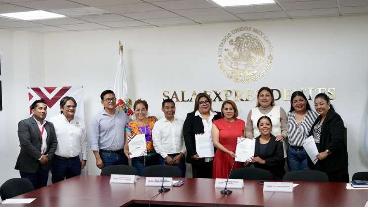 Firman Coesida y Congreso del Estado convenio de colaboración 