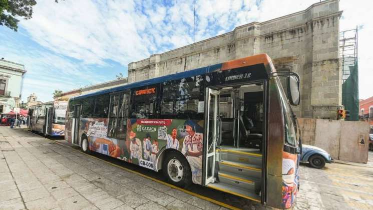 Rutas de BinniBus a sedes de actividades de la Guelaguetza 2025