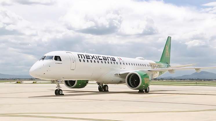 Recibe Mexicana de Aviación el primer avión de Embraer