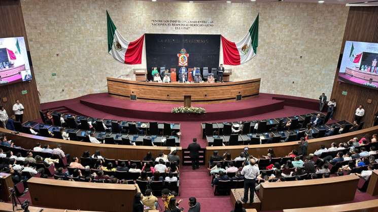 Clausura Diputación Permanente del Congreso de Oaxaca Receso
