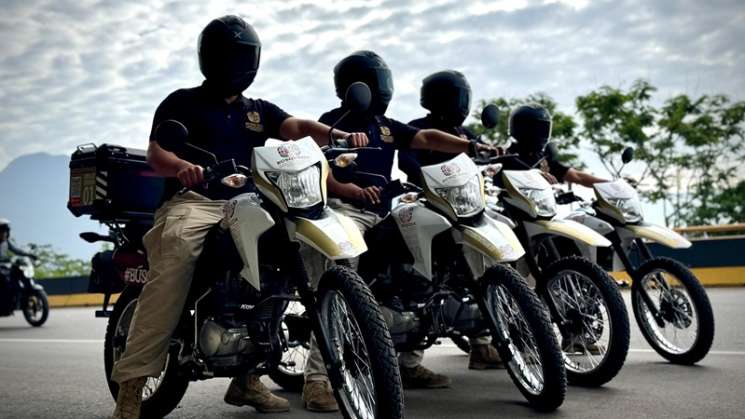 Nuevas motopatrullas de búsqueda inmediata para Capital Oaxaqueña
