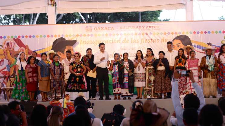 Con 17 etnias, inicia Julio, Mes de la Guelaguetza 2025 