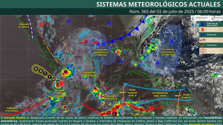 Continuará la inestabilidad atmosférica en mayor parte de Oaxaca