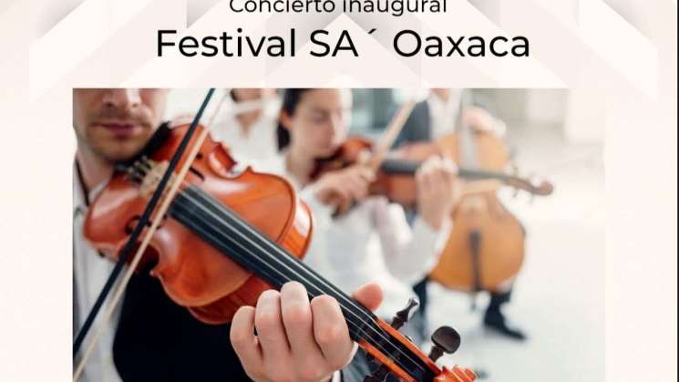 Invitan a la Temporada de Conciertos 2025 de la FAHHO en Oaxaca 